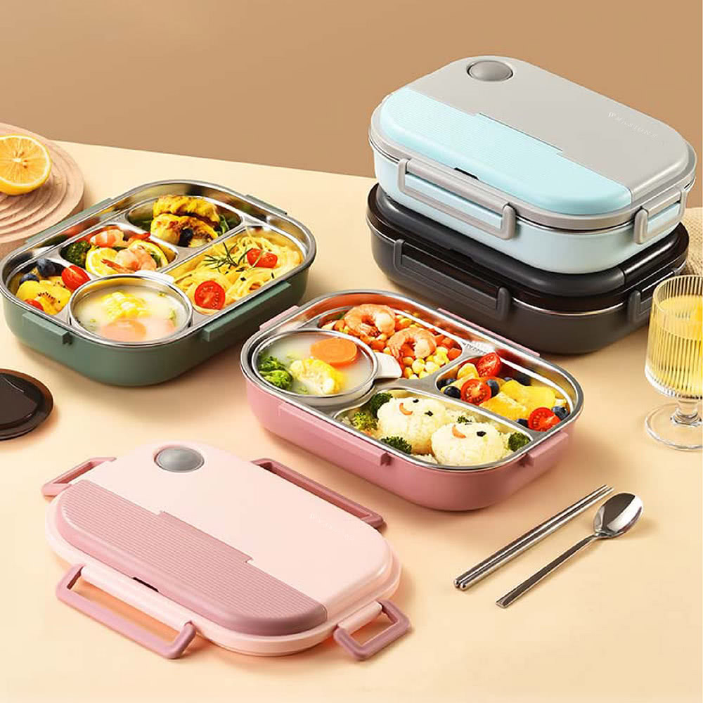 【CUTESKOCHEN】可微波316不鏽鋼便當盒（2色任選）